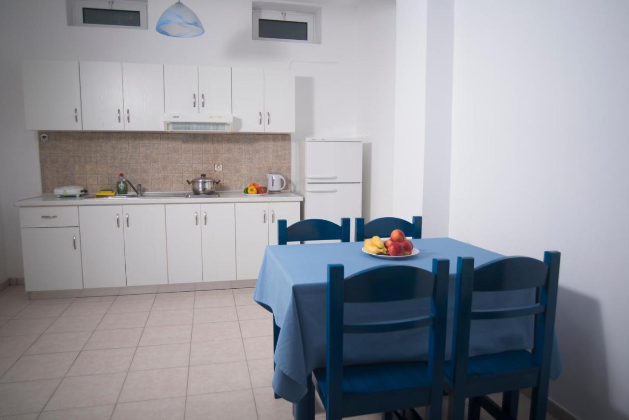 Nymphs Rooms & Apartments 尼基亚娜 外观 照片