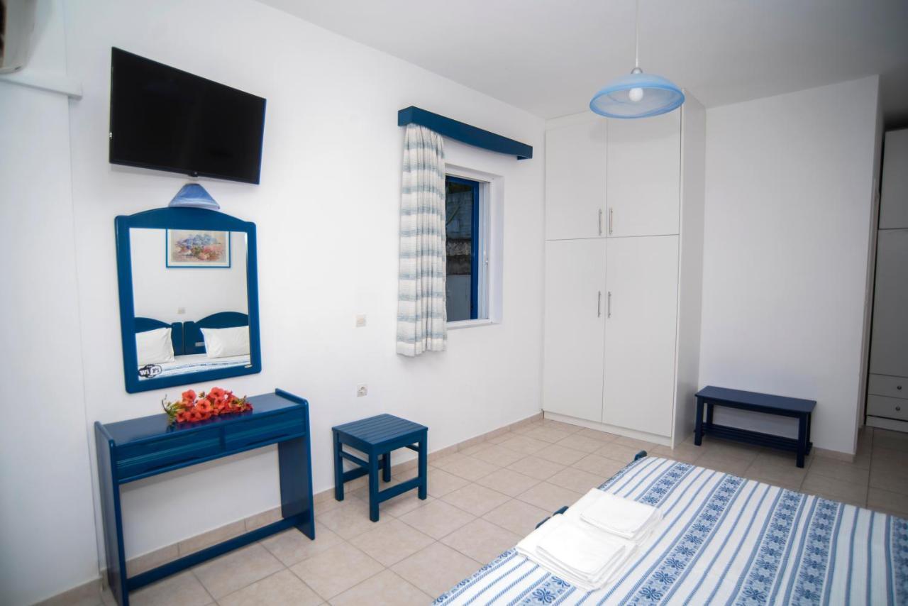Nymphs Rooms & Apartments 尼基亚娜 外观 照片