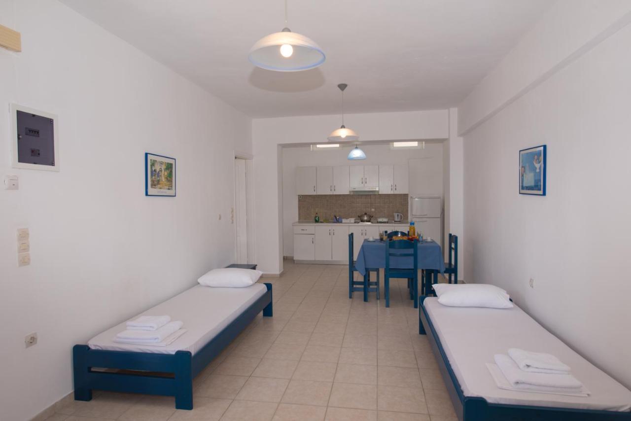 Nymphs Rooms & Apartments 尼基亚娜 外观 照片