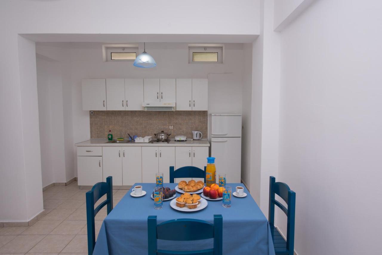 Nymphs Rooms & Apartments 尼基亚娜 外观 照片